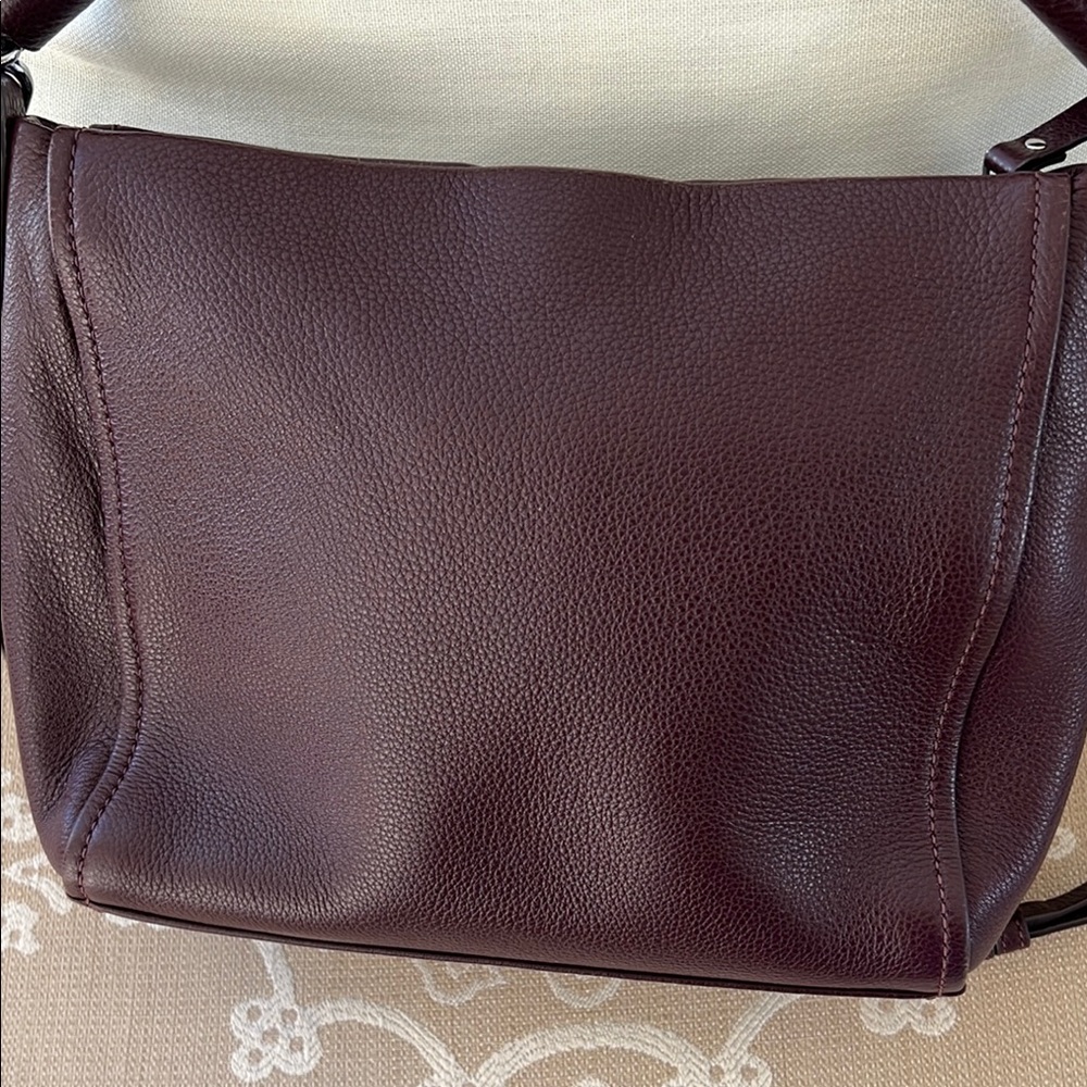Kate Spade Burgundy Leather Shoulder Bag - Picture 3 of 7